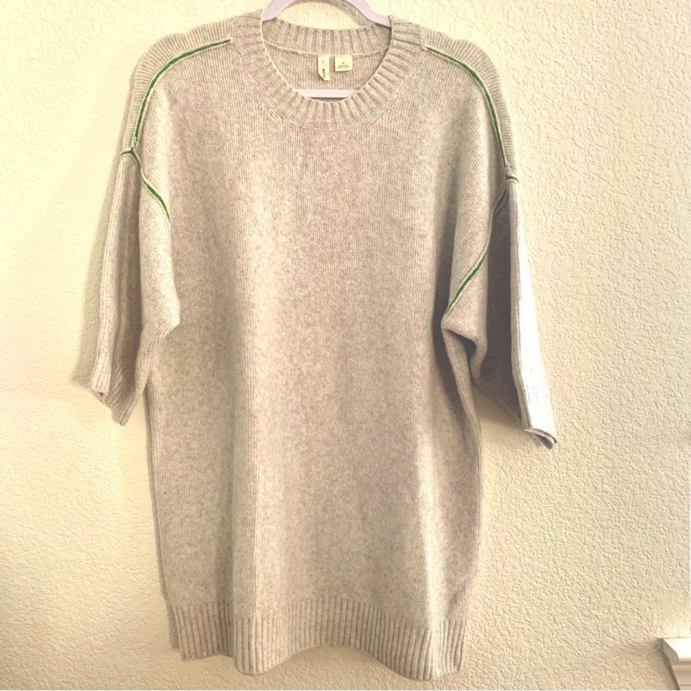 Moth Anthropologie Sweater Oversized Size Medium Wool and Alpaca Blend